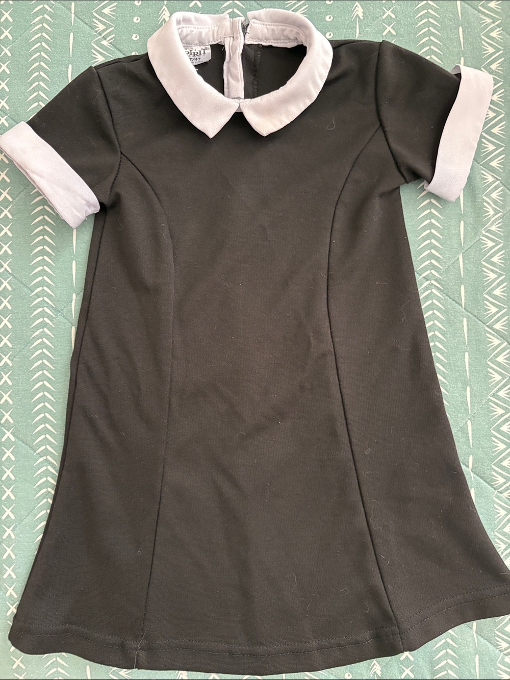 SPIRIT HALLOWEEN Wednesday Toddler Costume Size 3T/4T